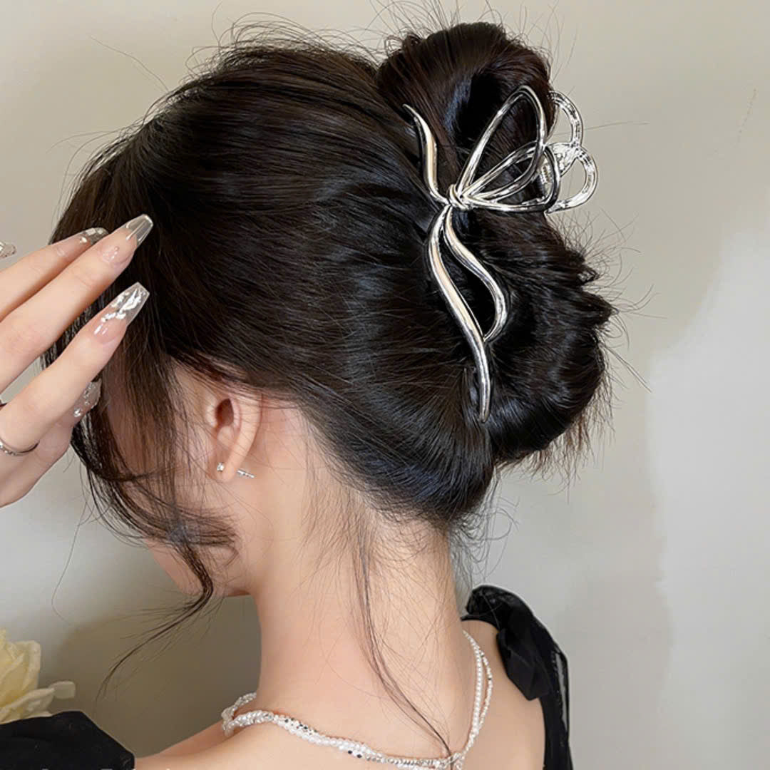 Kẹp tóc càng cua kim loại nhiều kiểu dáng