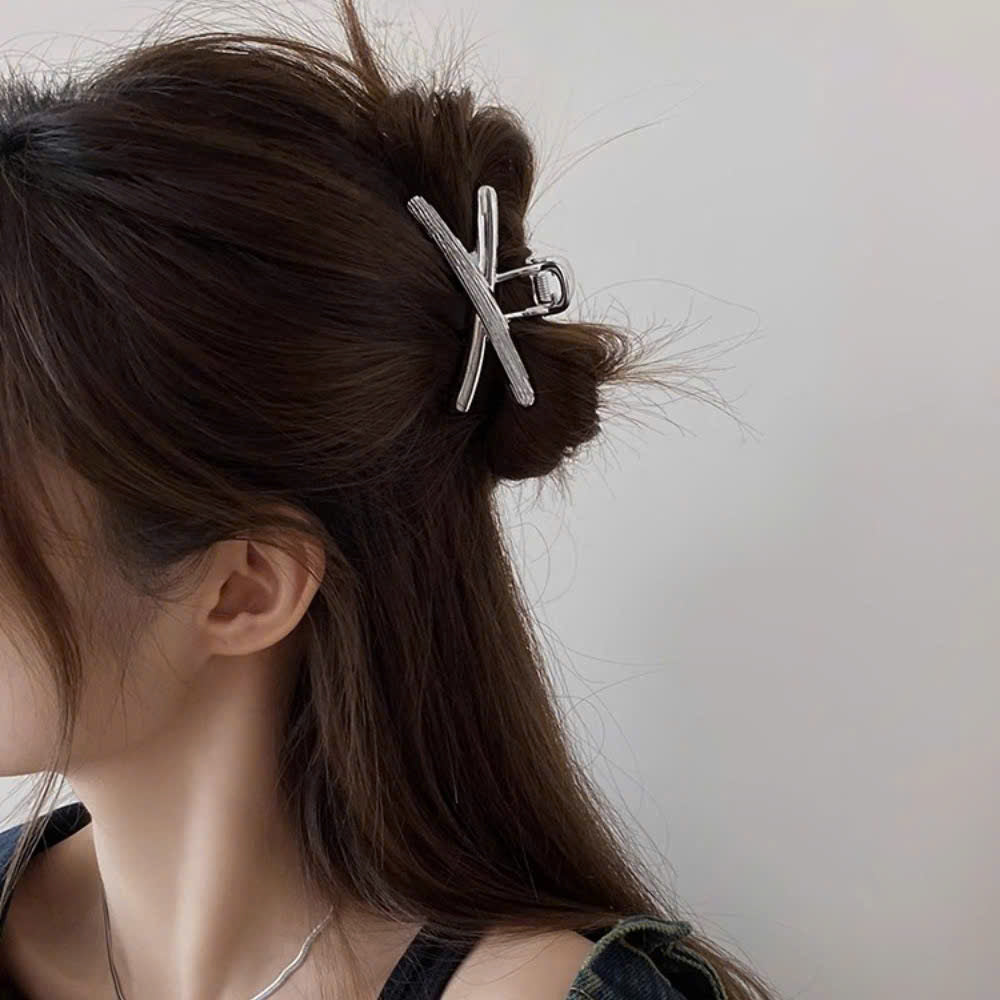 Kẹp tóc càng cua kim loại nhiều kiểu dáng