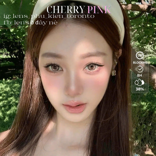 Contact lens - Cherry Pink
