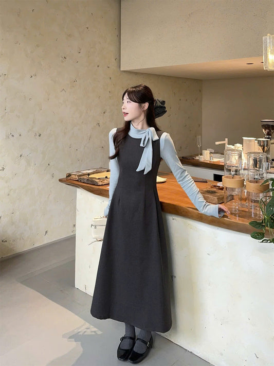 Đầm dày mùa đông cho nàng trendy