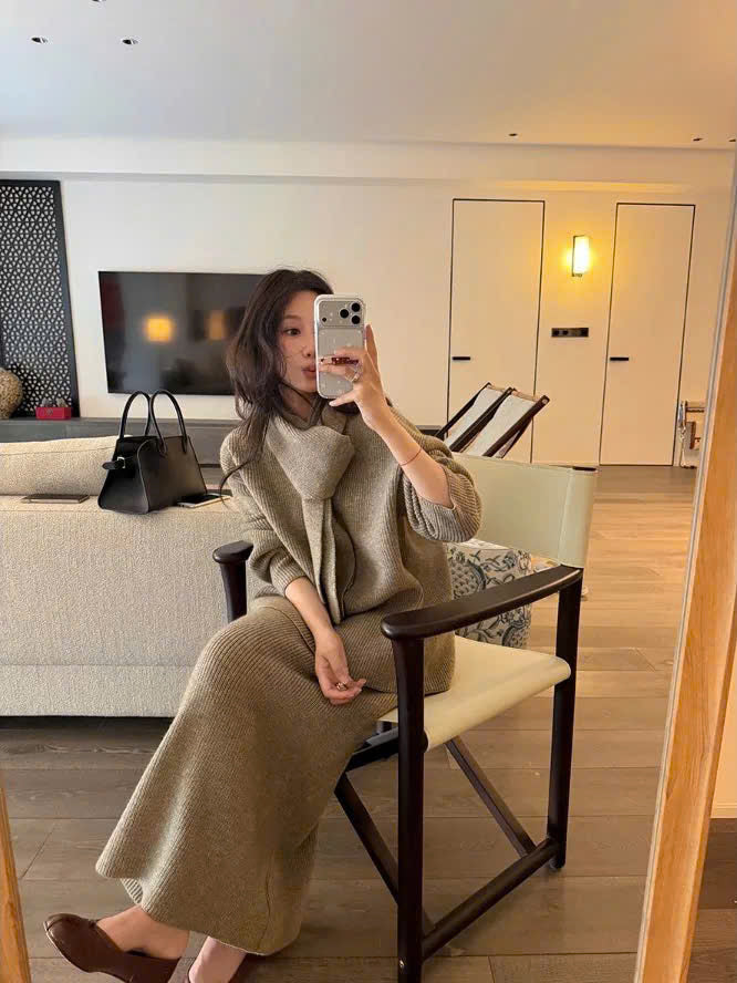 Đầm dày mùa đông cho nàng trendy