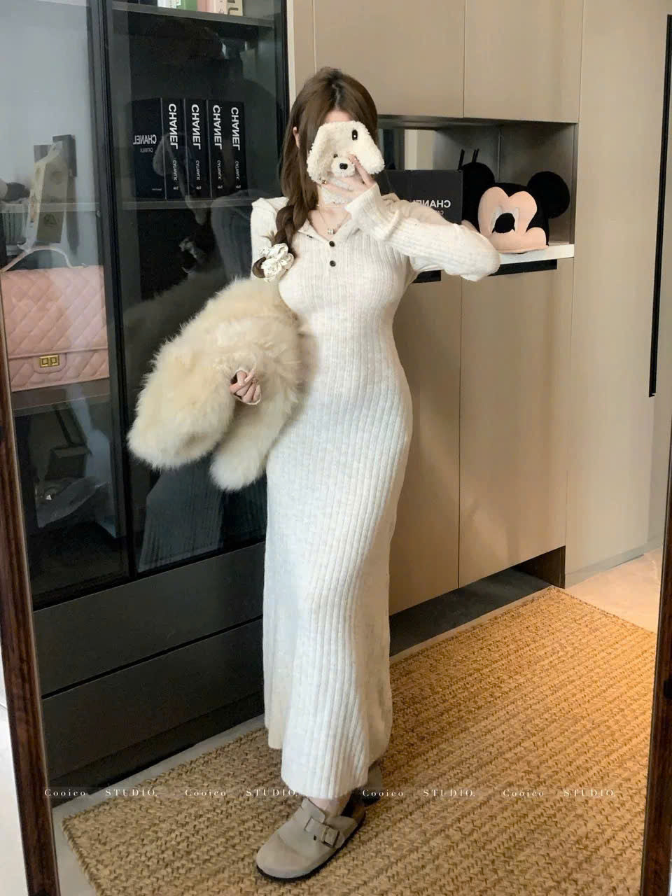 Đầm dày mùa đông cho nàng trendy