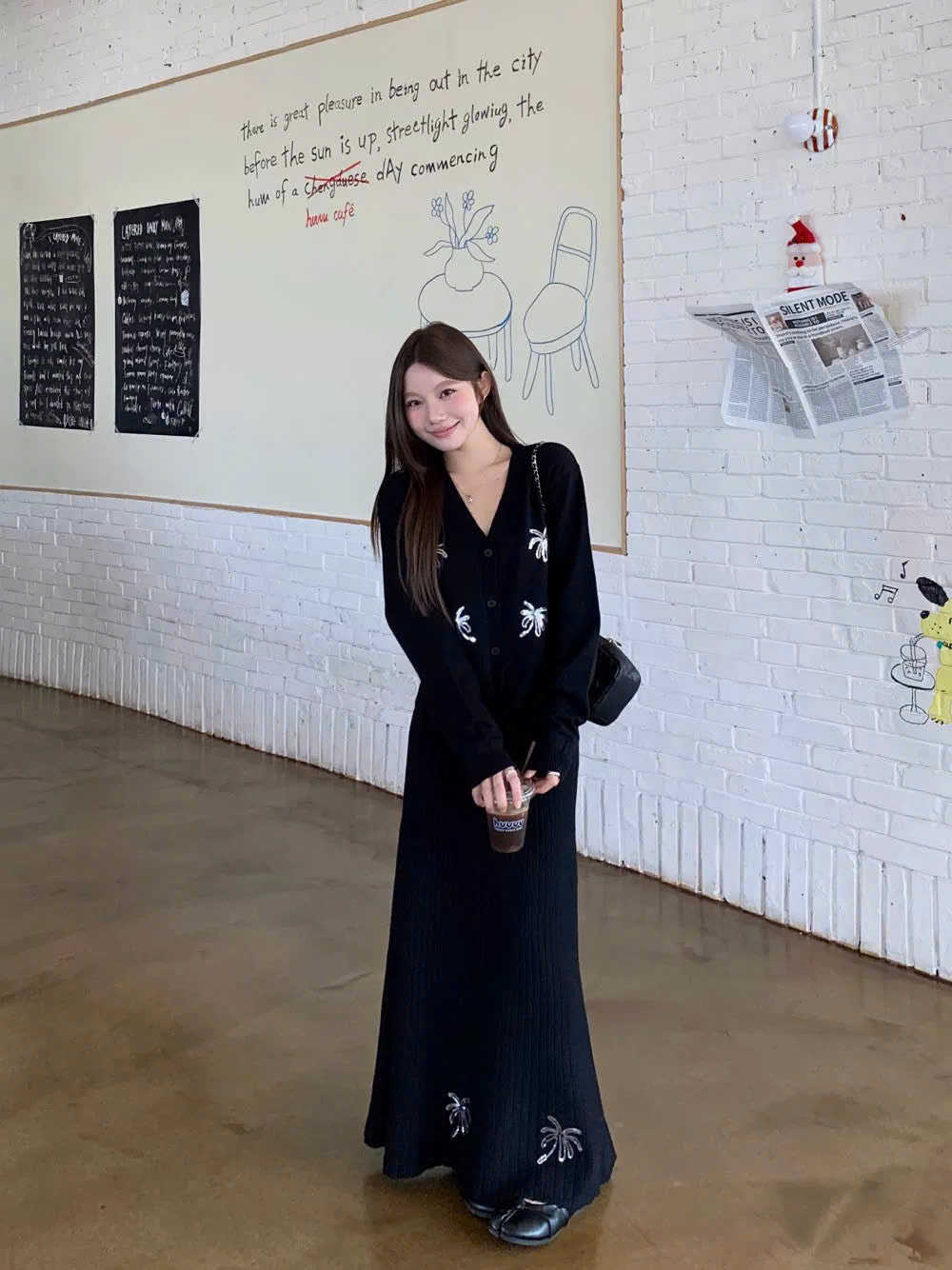 Đầm dày mùa đông cho nàng trendy