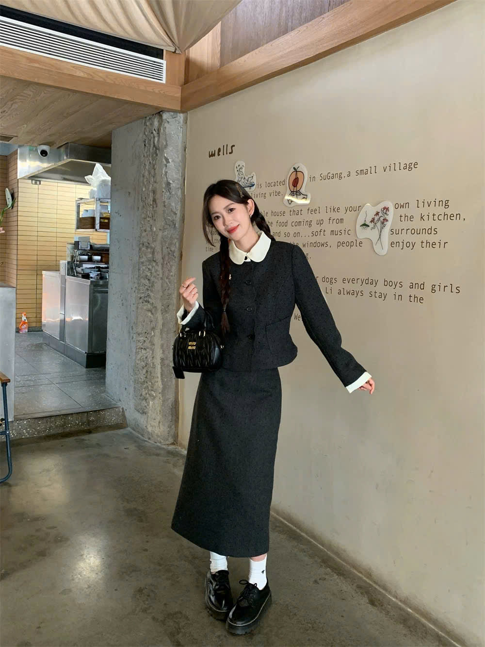Đầm dày mùa đông cho nàng trendy