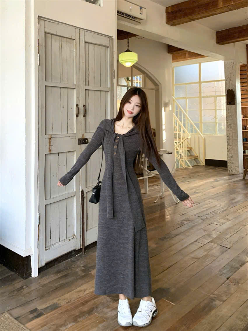 Đầm dày mùa đông cho nàng trendy