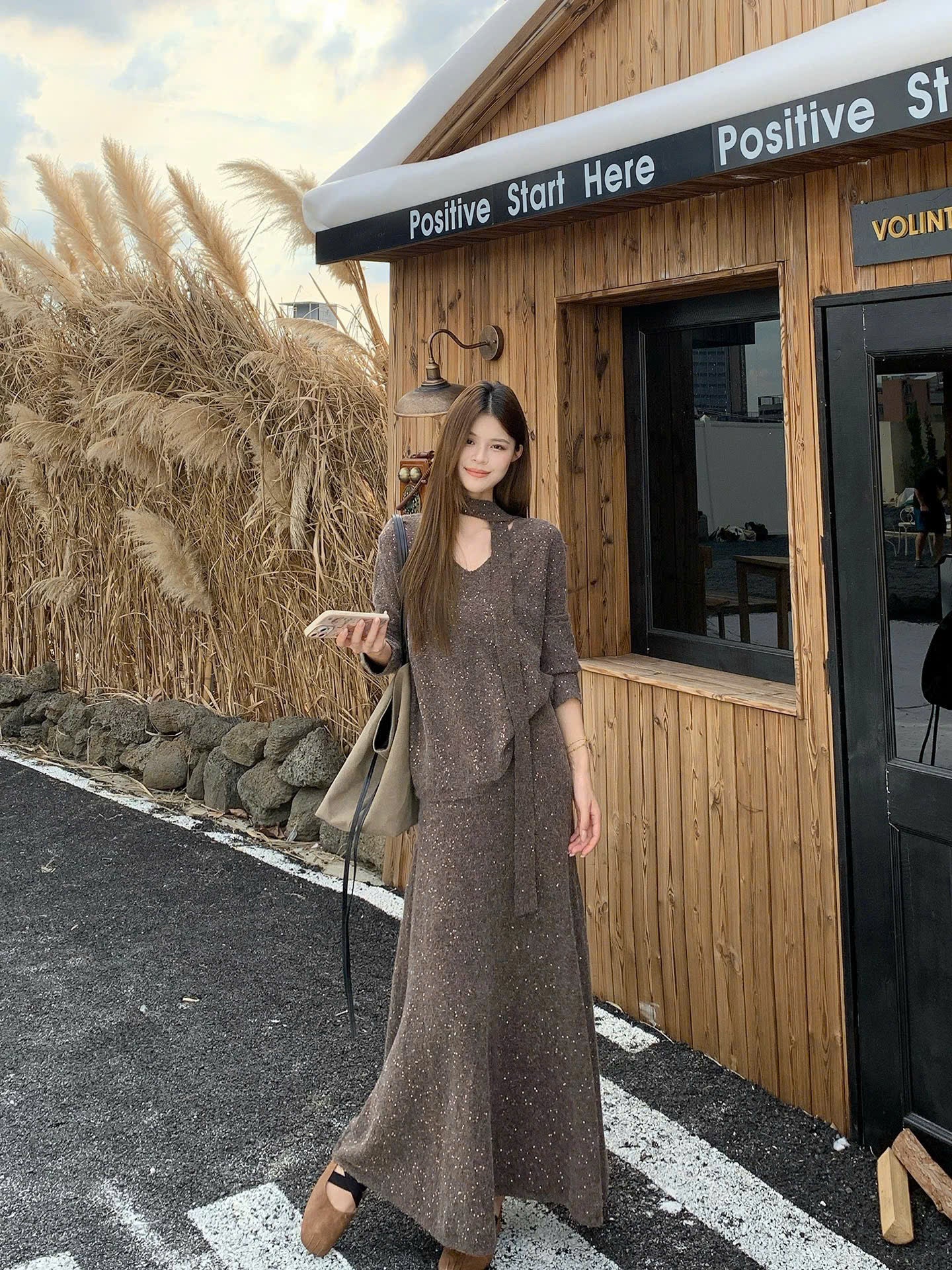 Đầm dày mùa đông cho nàng trendy