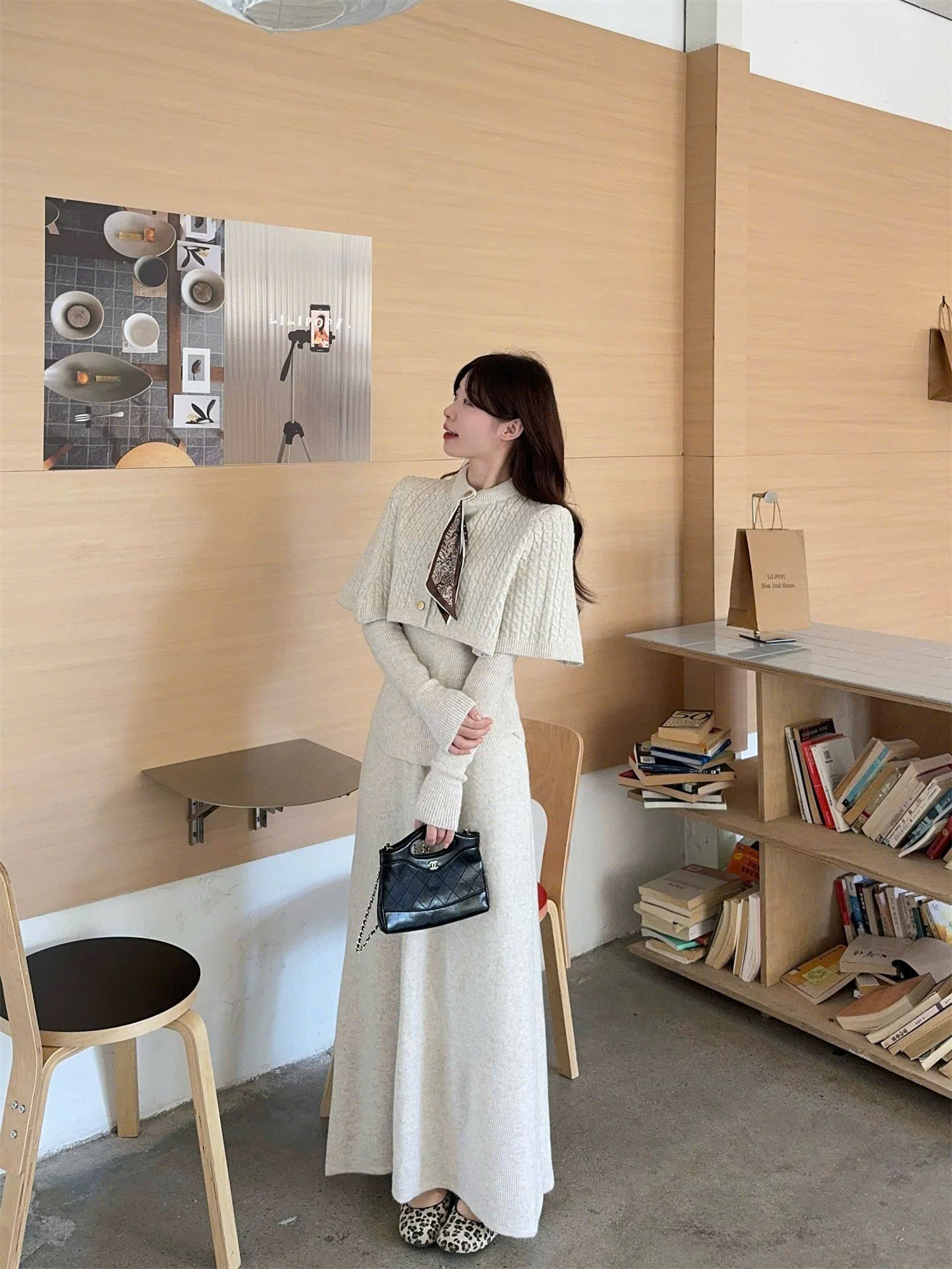 Đầm dày mùa đông cho nàng trendy