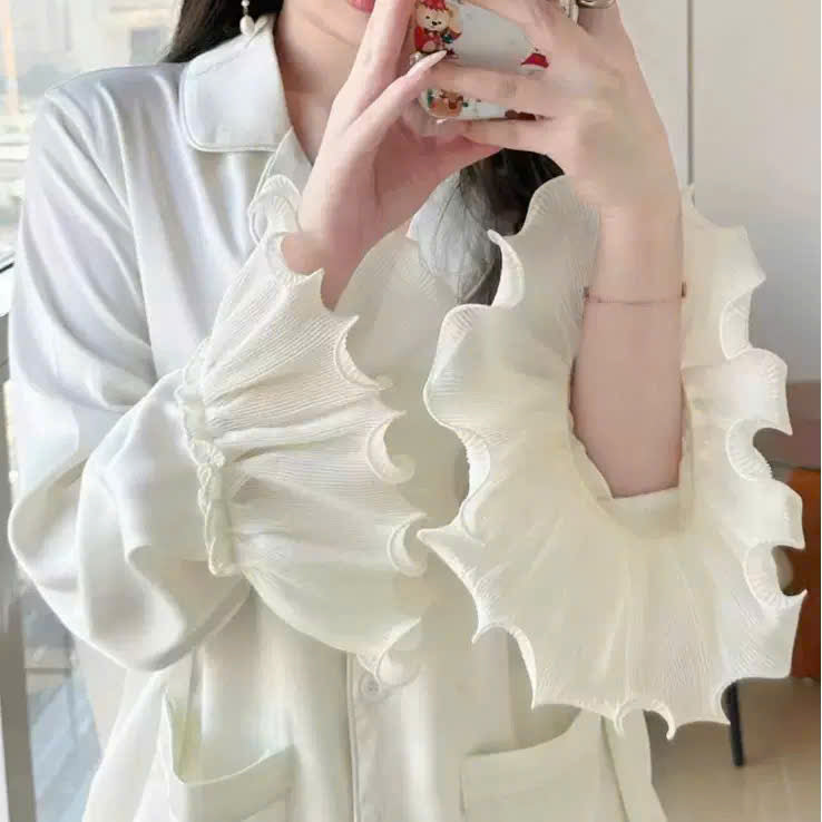Pijama TDQD tay voan đủ màu cực xinh xắn