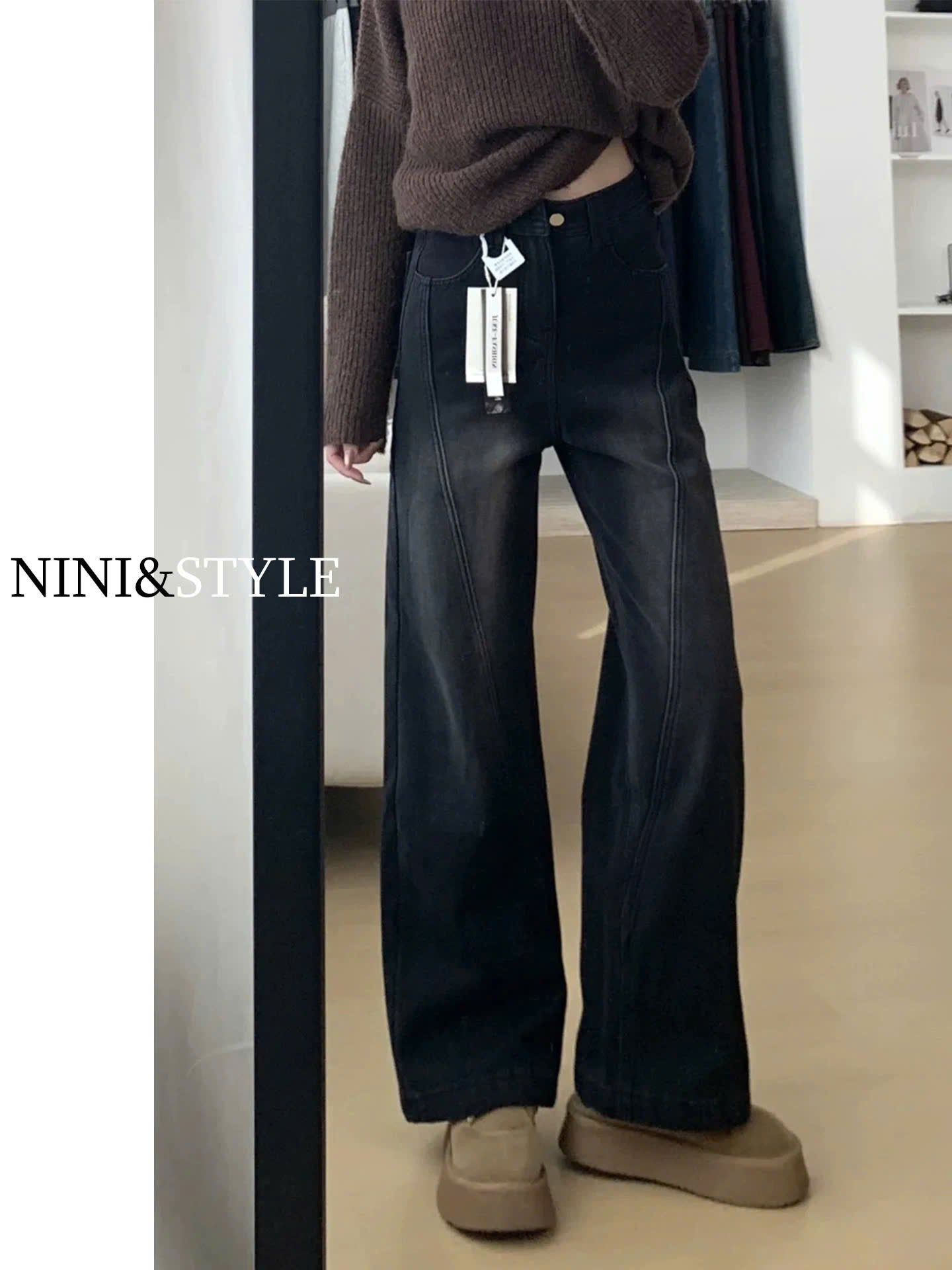 Jeans  trendy che khuyết điểm toàn mẫu hot