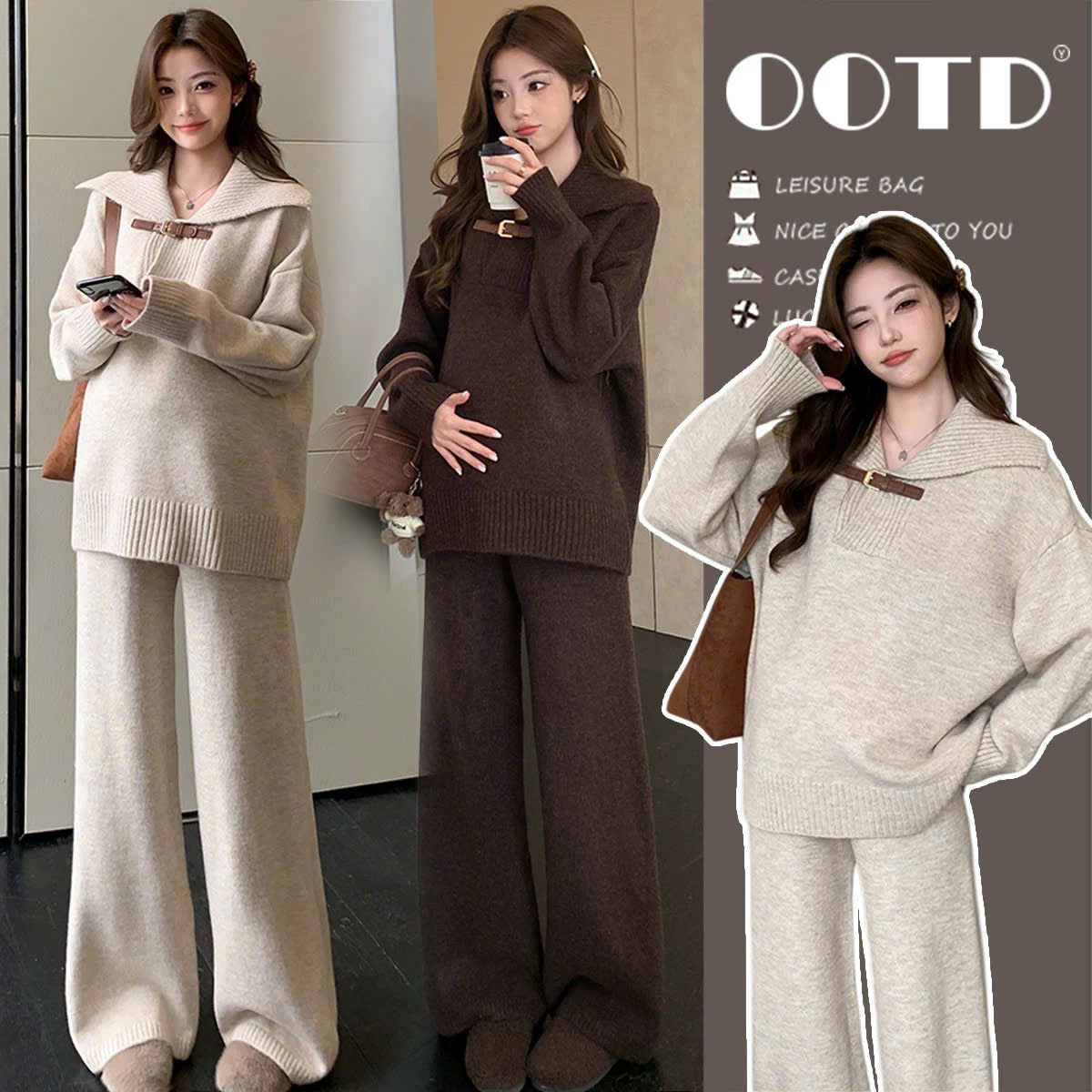 Set đồ thoải mái cho mẹ bầu