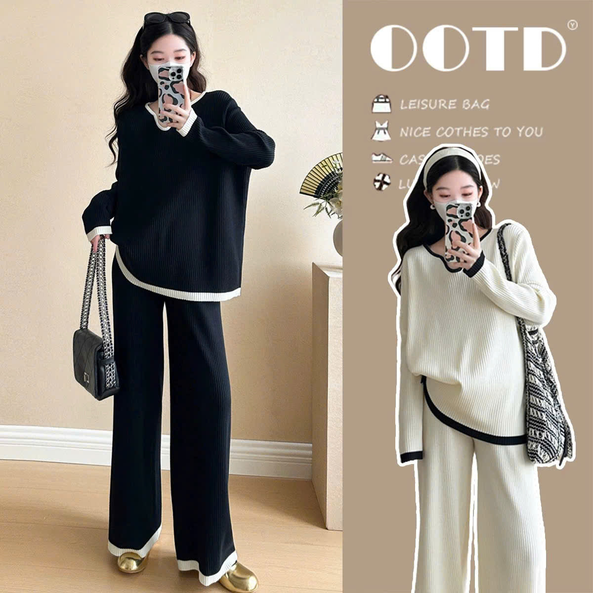 Set đồ thoải mái cho mẹ bầu