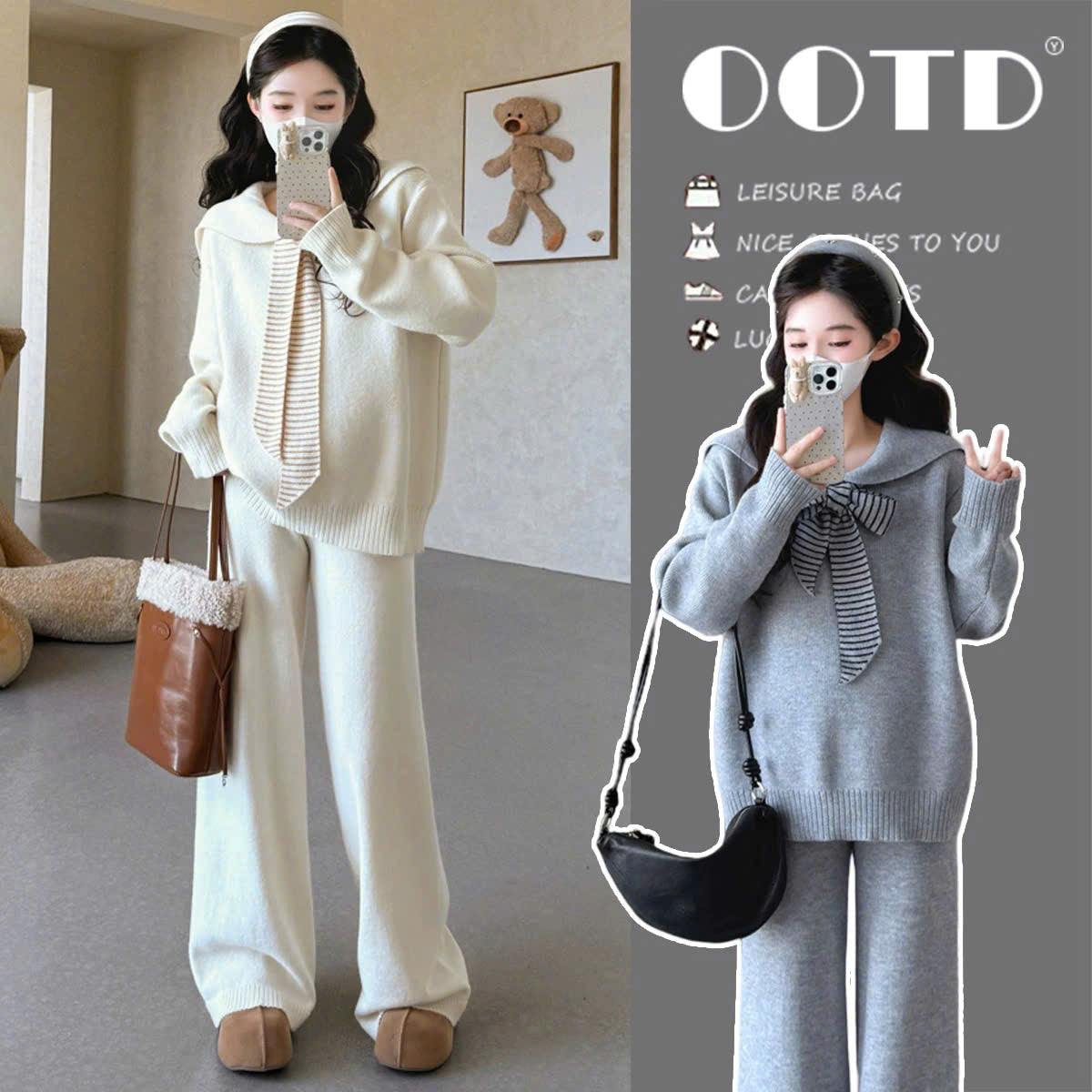 Set đồ thoải mái cho mẹ bầu