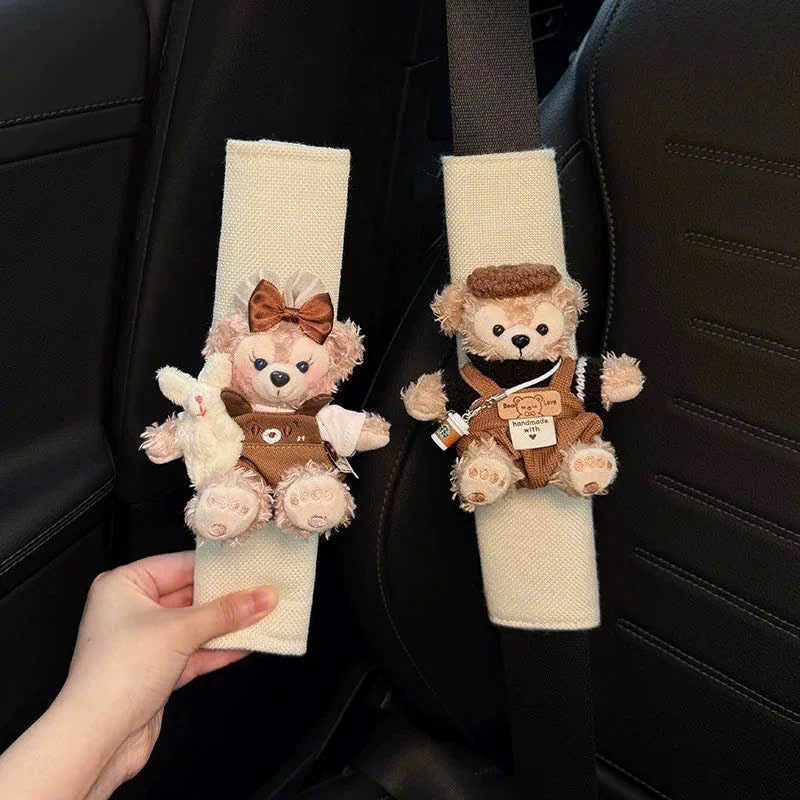Bọc seat belt gấu bông mẫu mới