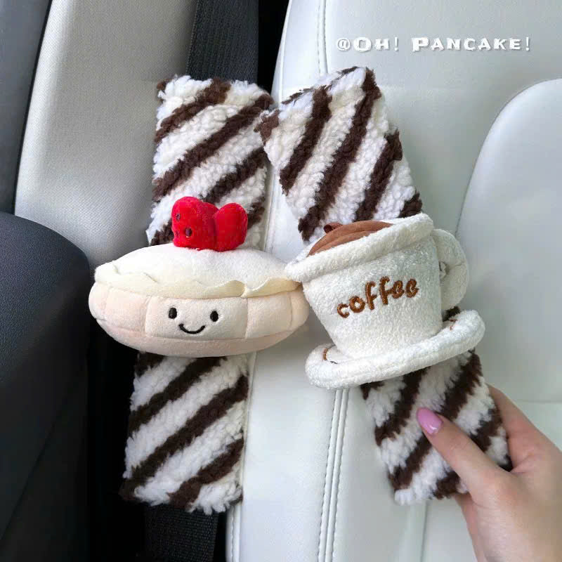 Bọc seat belt gấu bông mẫu mới