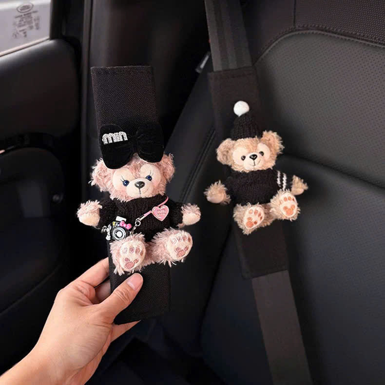 Bọc seat belt gấu bông mẫu mới