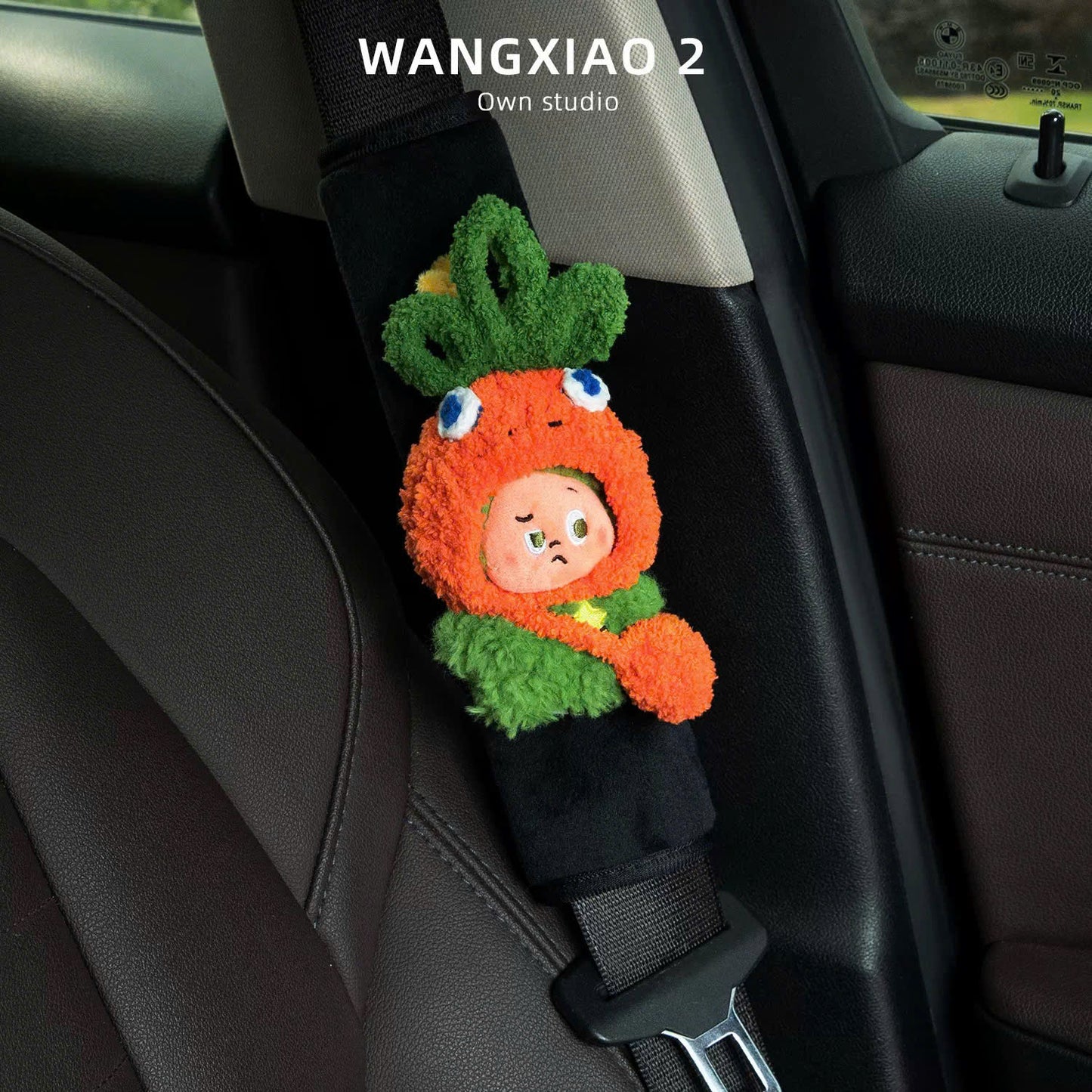 Bọc seat belt gấu bông mẫu mới