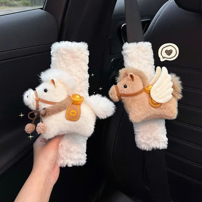 Bọc seat belt gấu bông mẫu mới