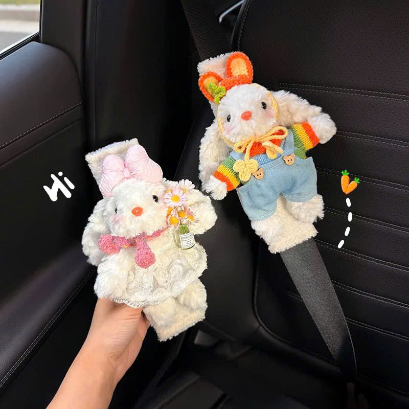 Bọc seat belt gấu bông mẫu mới