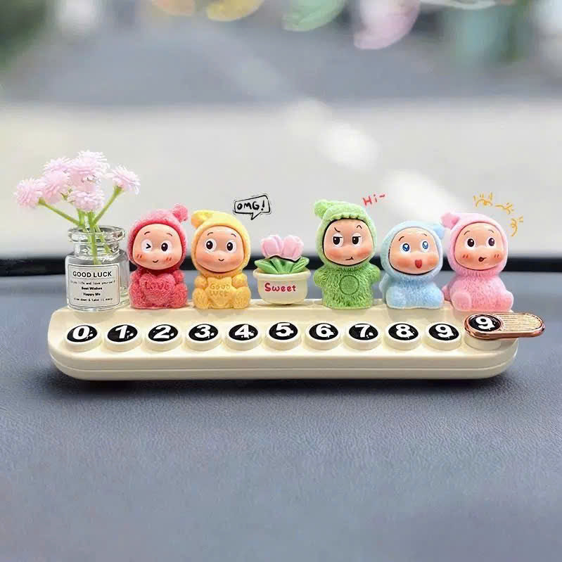 Các mẫu dán xe nhỏ xinh