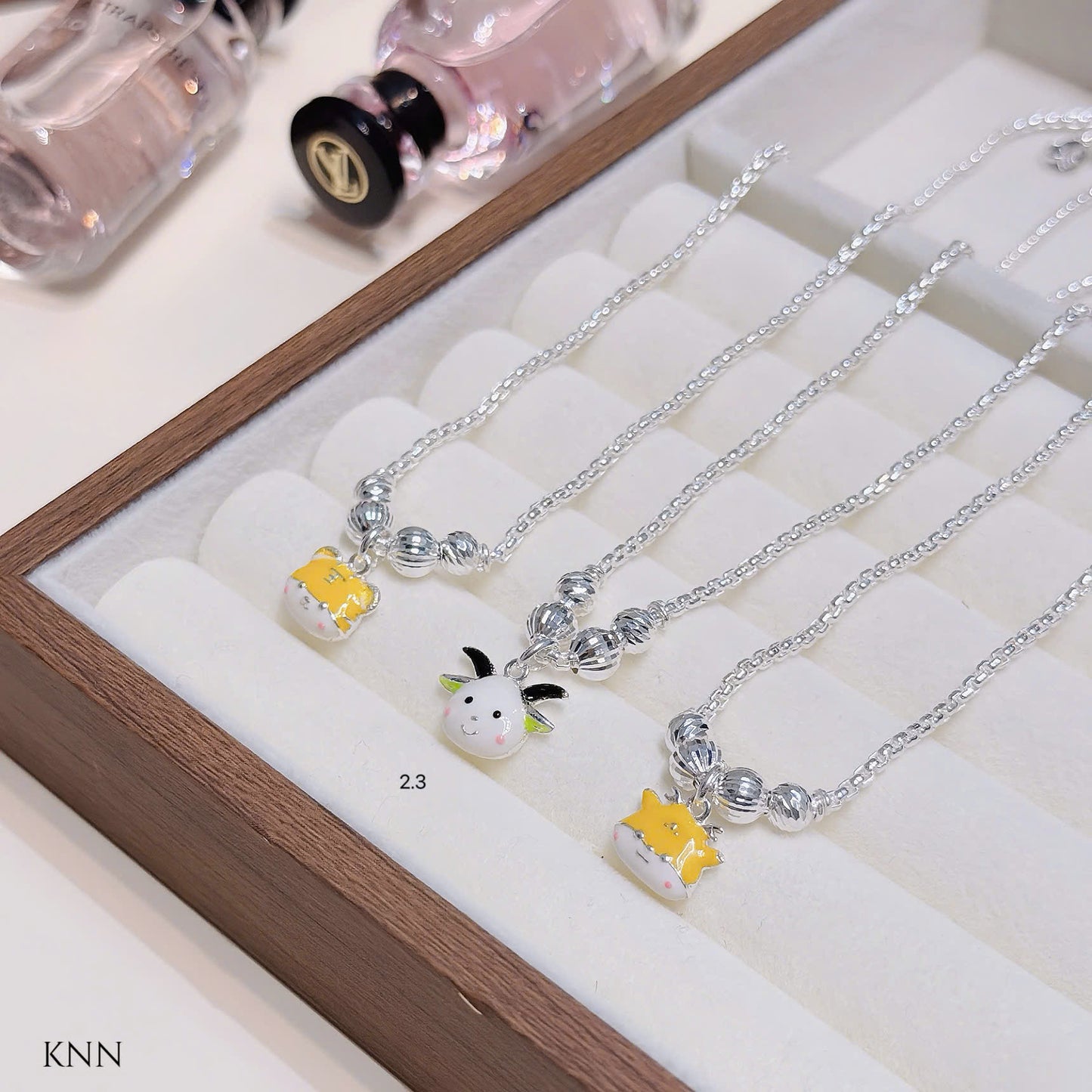 Dây chuyền bạc cho bé