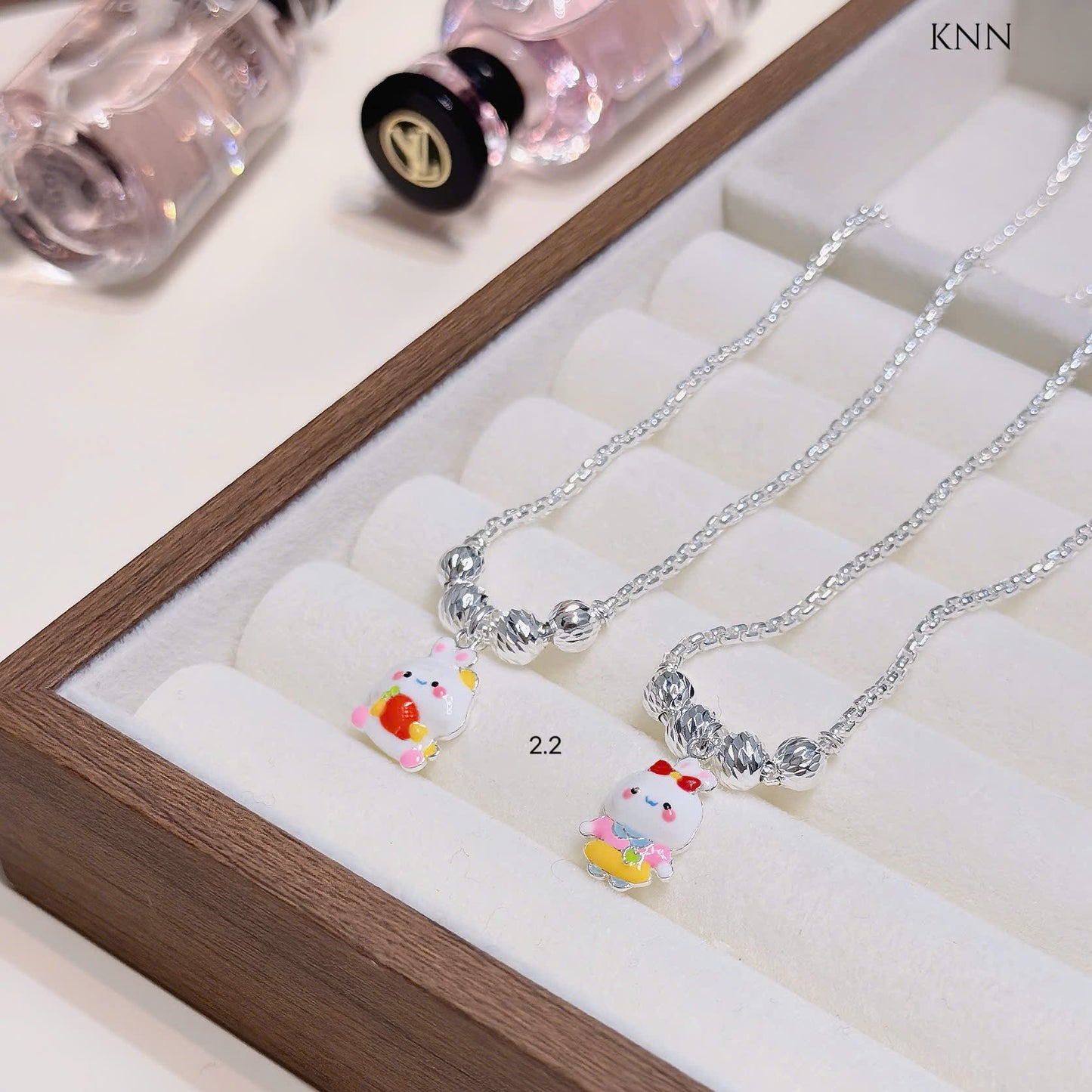 Dây chuyền bạc cho bé