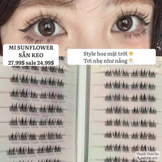 Mi sunflower sẵn keo xinh như tỷ tỷ Douyin