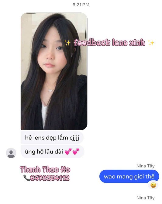 Khách feedback lens