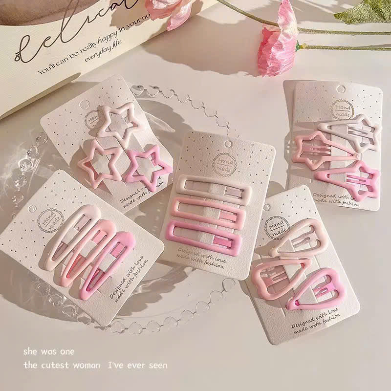 Set kẹp tóc nhiều kiểu – thay đổi mỗi ngày