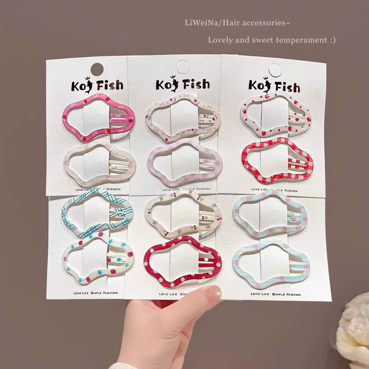 Set kẹp tóc nhiều kiểu – thay đổi mỗi ngày