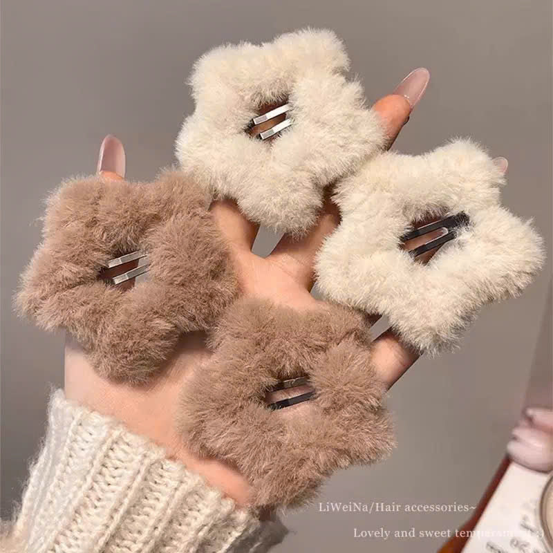 Kẹp tóc cute gọn mái không cấn tóc