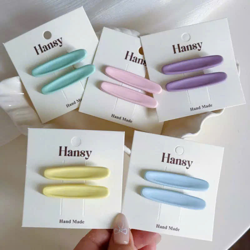 Kẹp tóc cute gọn mái không cấn tóc