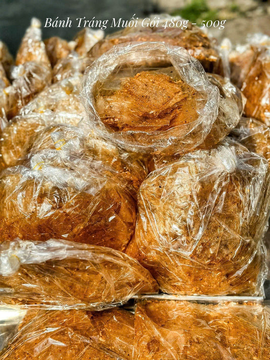 Bánh tráng muối ớt hiểm - Bánh tráng xì ke