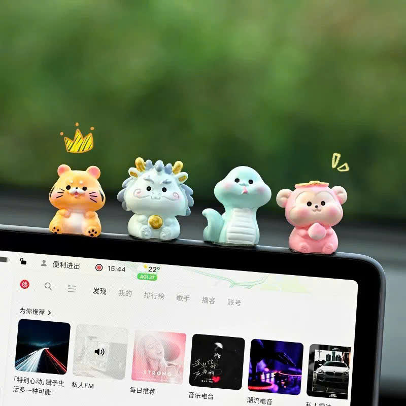 Dán xe nhỏ xinh có thể dán máy tính