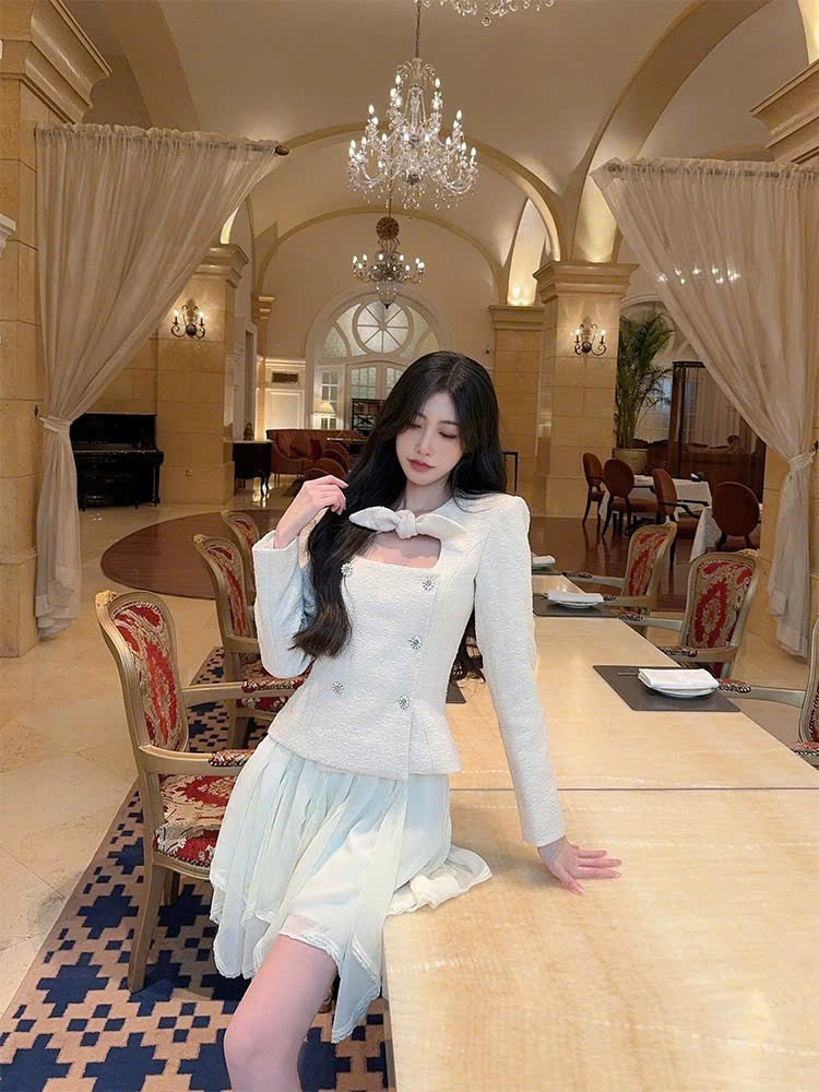 BST đầm xinh vibe quý cô giá sinh viên