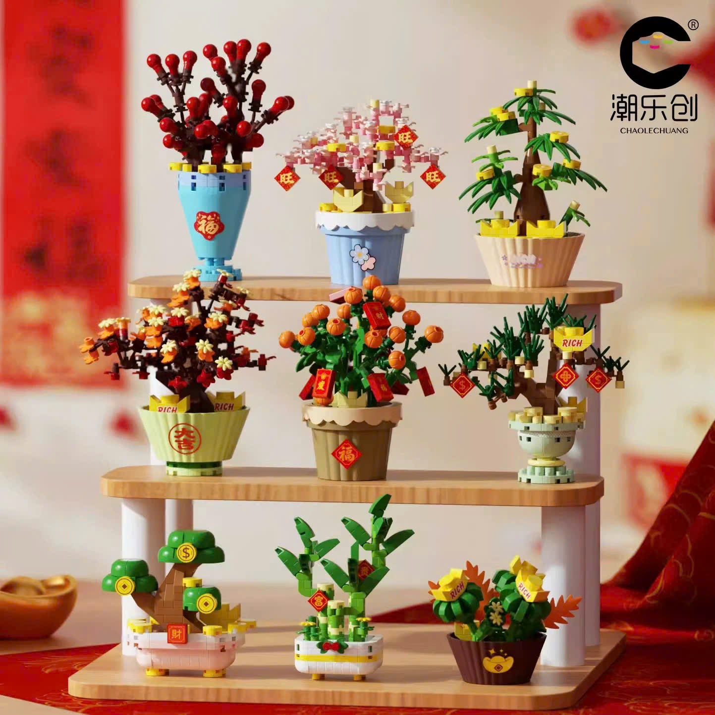 Lego nhiều mẫu lắp ráp chill chill size vừa và nhỏ