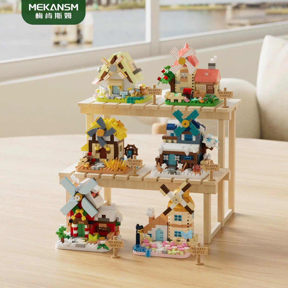 Lego nhiều mẫu lắp ráp chill chill size vừa và nhỏ