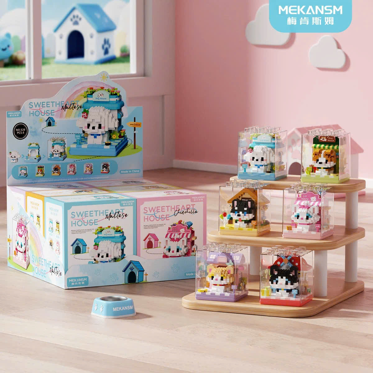 Lego nhiều mẫu lắp ráp chill chill size vừa và nhỏ