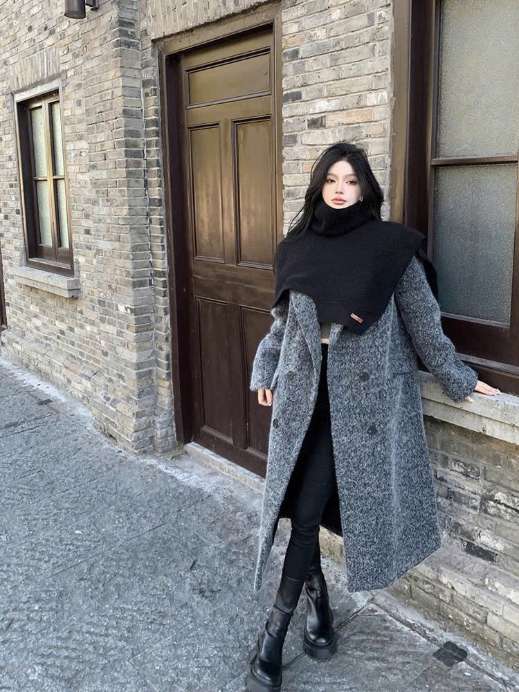 Tổng hợp các mẫu áo khoác dáng dài cực fashion