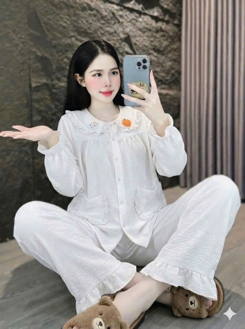 Pijama đũi xốp thỏ và cà rốt