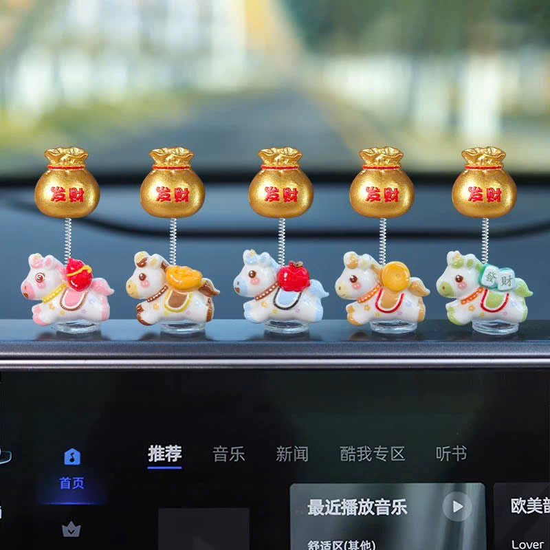 Set trang trí xe 2026 chủ đề Bính Ngọ