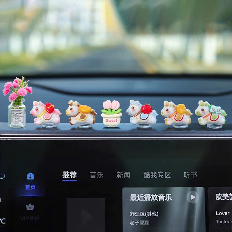 Set trang trí xe 2026 chủ đề Bính Ngọ