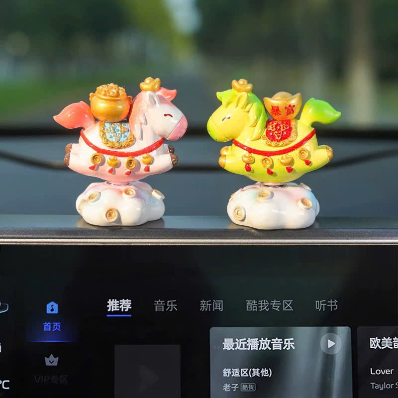 Set trang trí xe 2026 chủ đề Bính Ngọ