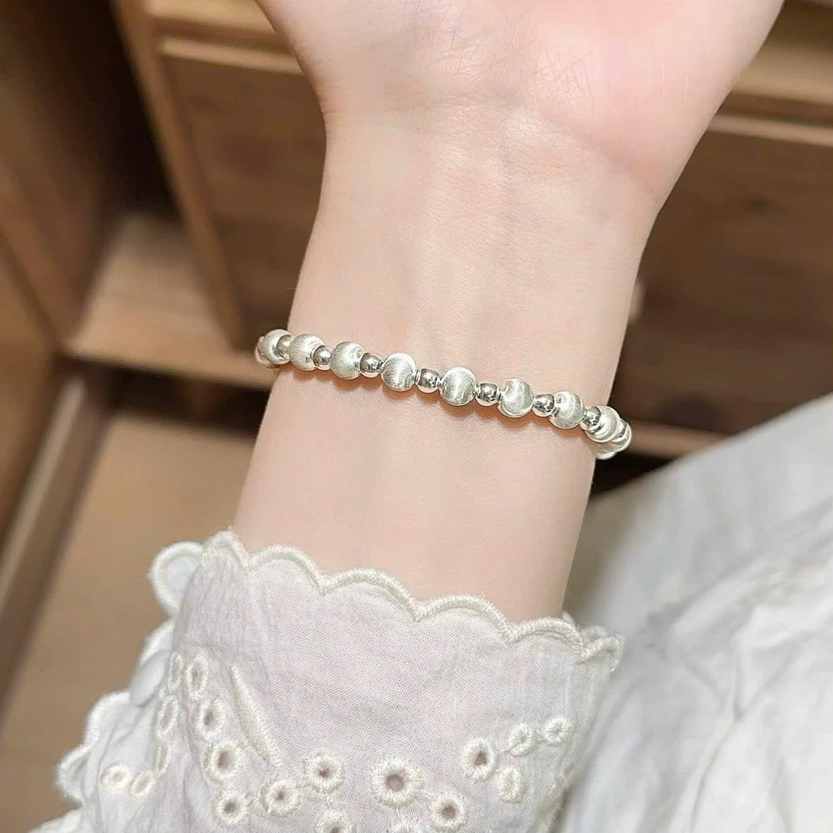 Vòng bi bạc đặc s999.999
