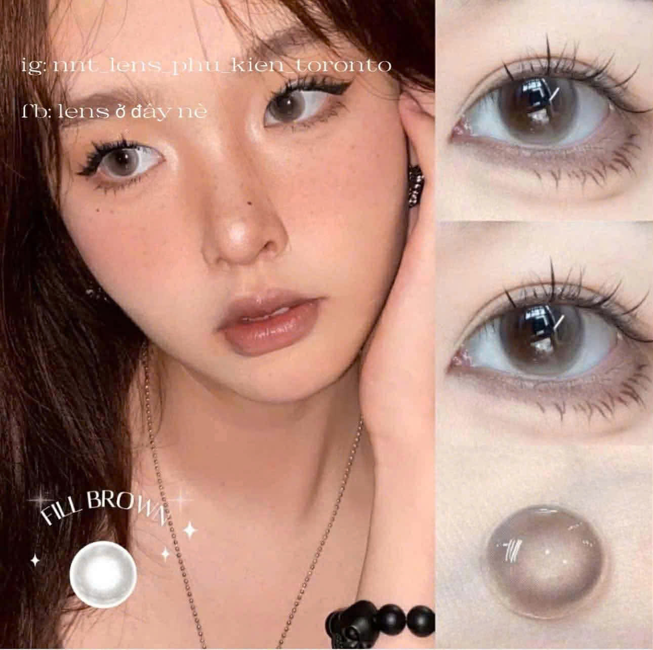 Contact lens - Các mẫu xinh 0 độ có sẵn