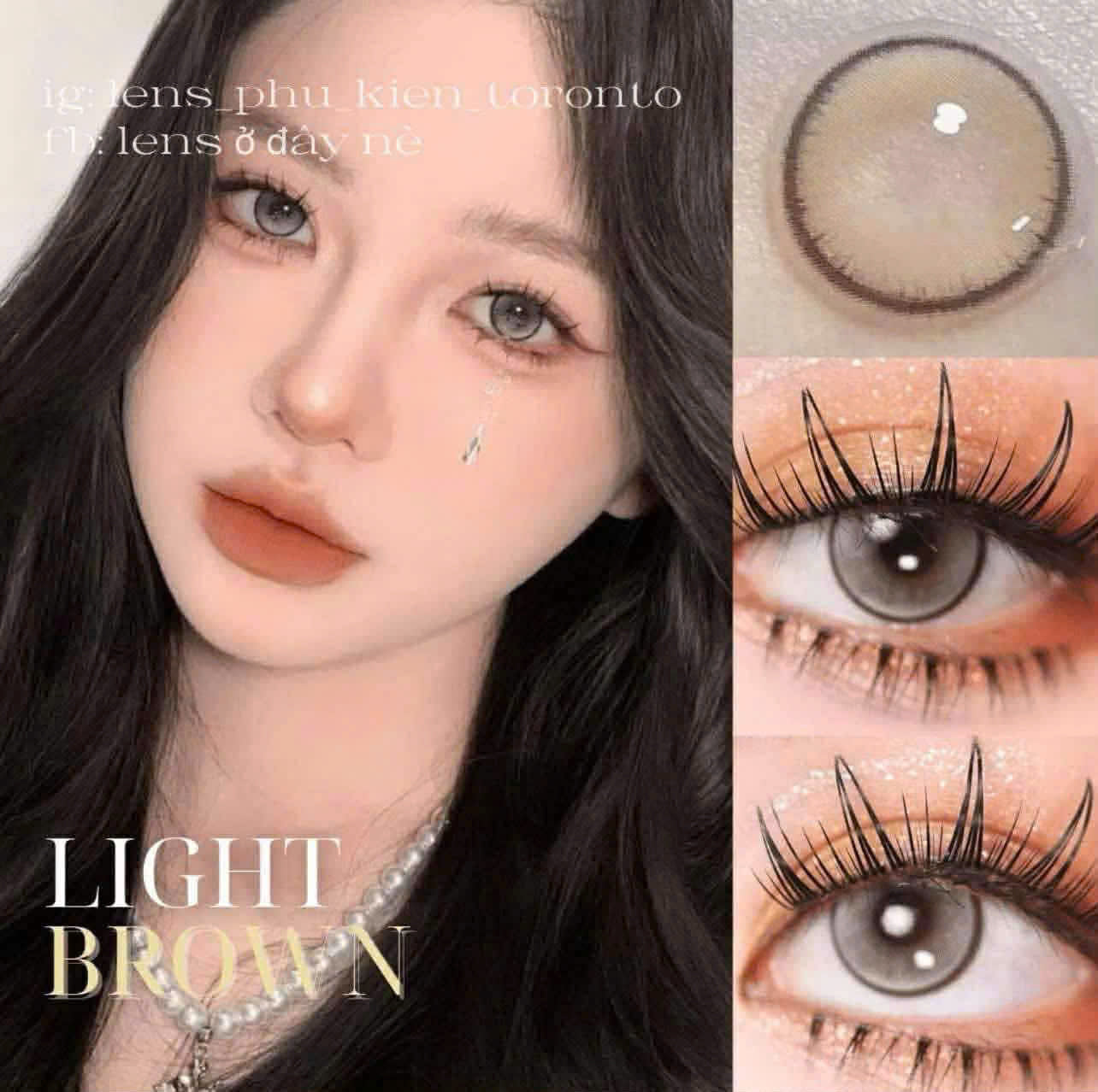 Contact lens - Các mẫu xinh 0 độ có sẵn