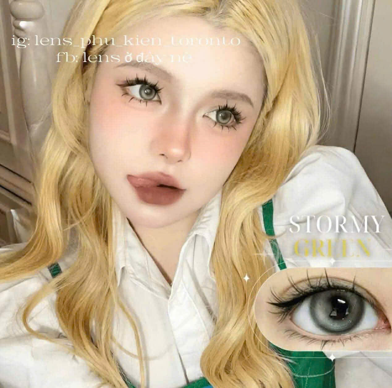 Contact lens - Các mẫu xinh 0 độ có sẵn