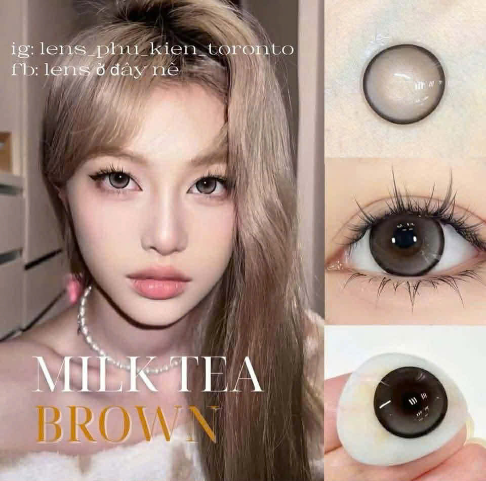 Contact lens - Các mẫu xinh 0 độ có sẵn