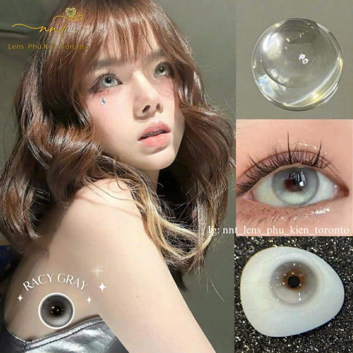 Contact lens - Các mẫu xinh 0 độ có sẵn