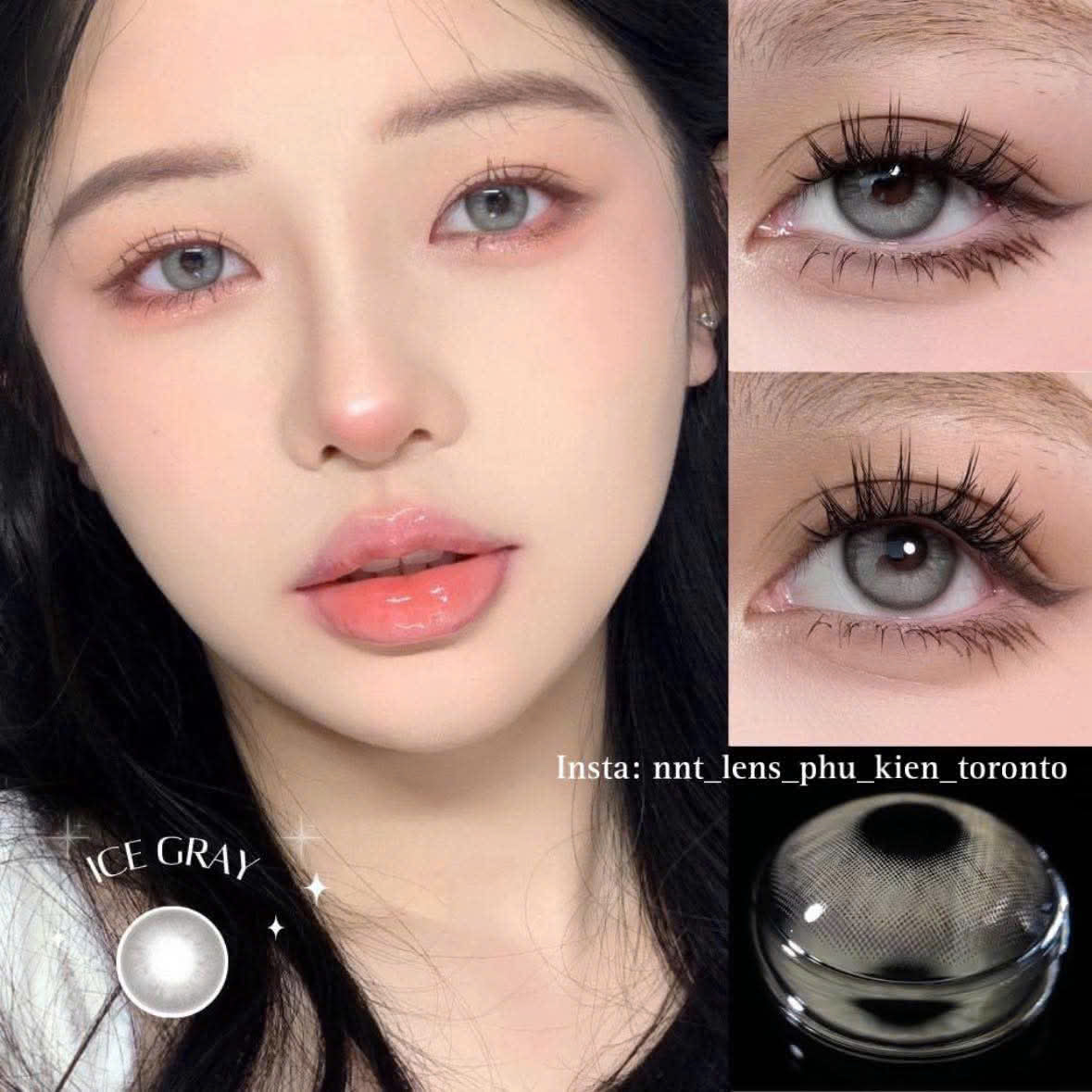 Contact lens - Các mẫu xinh 4 độ có sẵn
