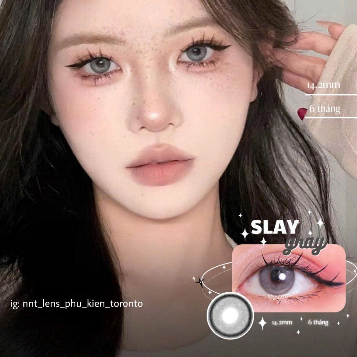Contact lens - Các mẫu xinh 4 độ có sẵn